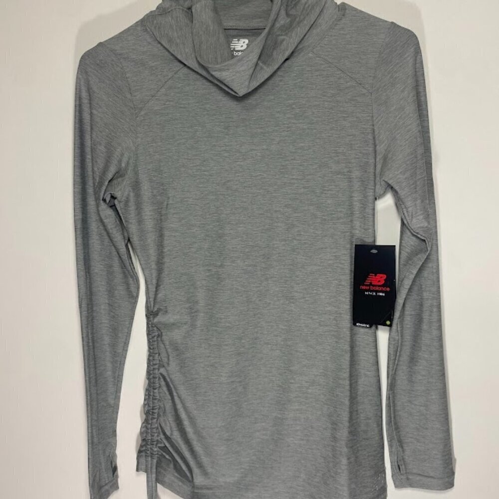 New Balance Women's Transform Cowl Tunic Grey